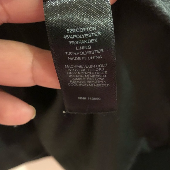 Larry Levine Black blazer with 2 buttons - Picture 5 of 5